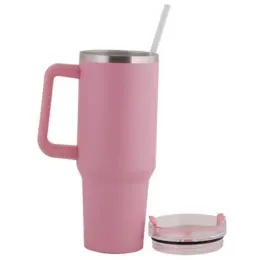 1200ml Hardy Travel Tumbler Pink Open Image